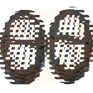 35/8 OD SHWR STRN W/ 27/8 CTRS ORB